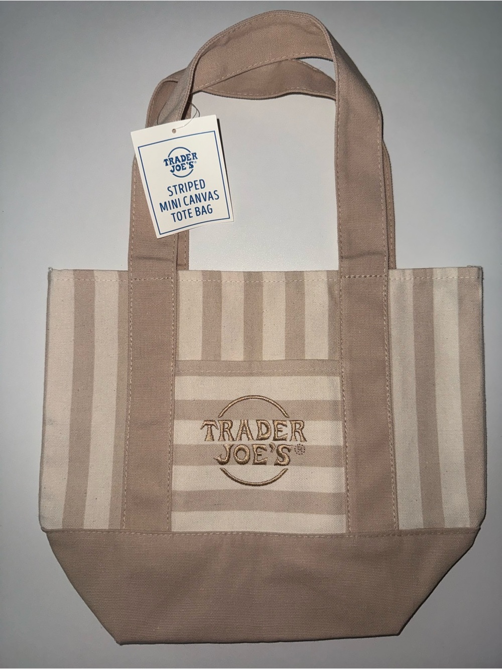 TRADER JOE’S Striped Mini Tote